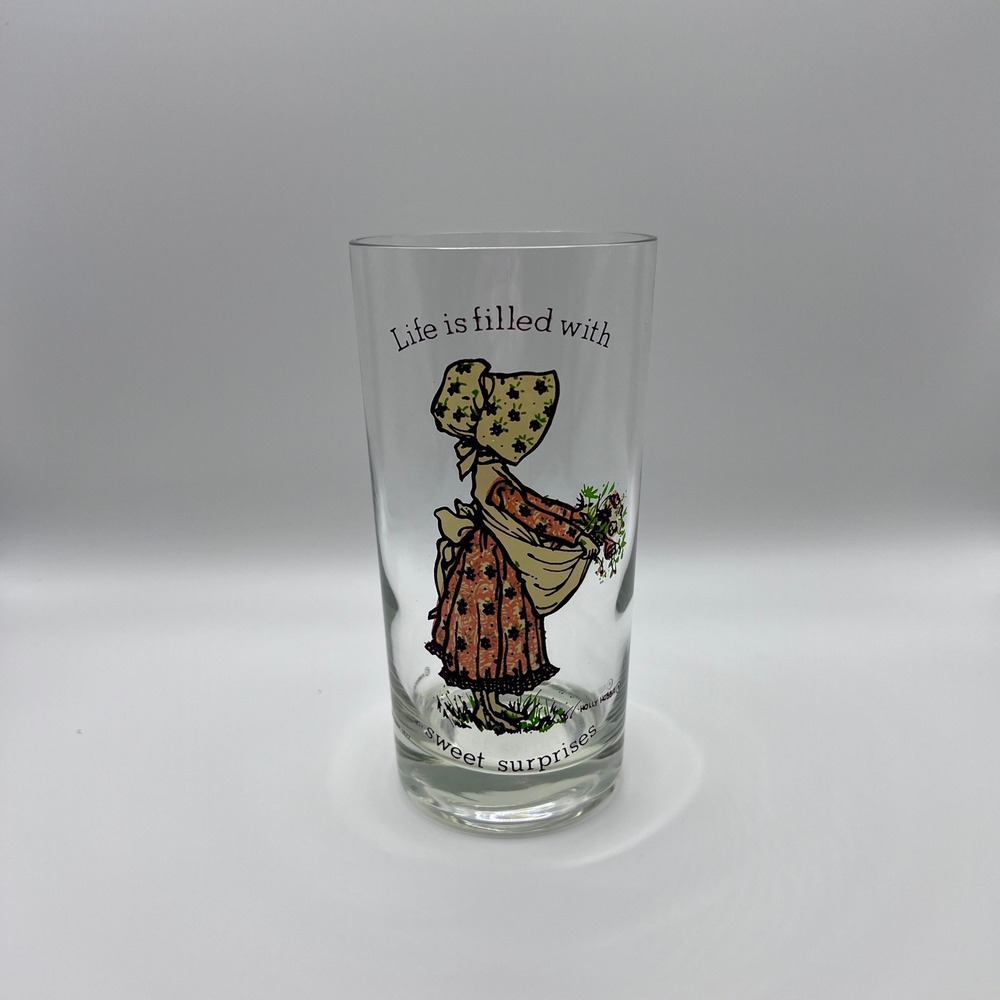Holly Hobbie Tumbler Life is Filled with Sweet Surprises 1977 American Greetings